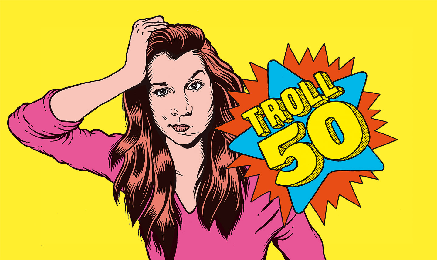 Klaire fait Grr a imaginé Troll 50 pour Arte Radio, un podcast dans lequel elle dialogue avec une chanson.