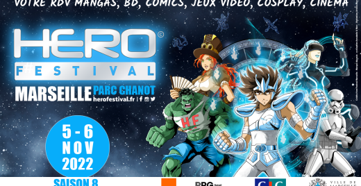 L'affiche officielle du HeroFestival ©DR