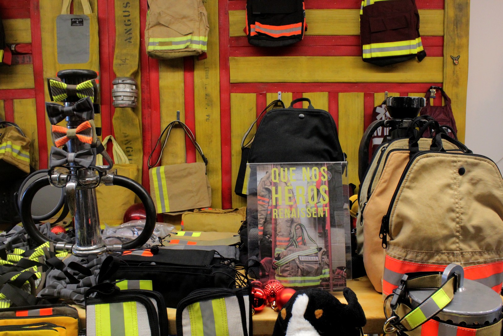 Les produits de Firebags MTL sont en vente en ligne ou directement dans l’atelier à Montréal. ©AL