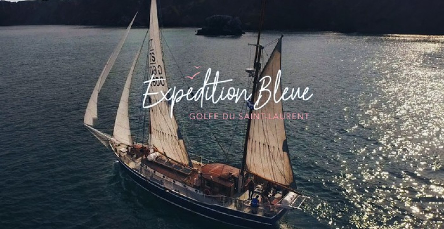 L'Expédition Bleue est organisée par l’organisme pour la conservation de l’environnement, Organisation Bleue. ©ExpéditionBleue